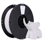 PETG Filament 1.75mm +/- 0.03mm, kexcelled 3D Printer Filament, Chemical Resistance, 1kg Spool (2.2lbs), Fit Most FDM Printer, Vacuum Packaging, White