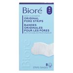 Bioré Deep Cleansing Pore Strips for Instant Pore Unclogging and Blackhead Removal (8 Count)