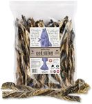 Polkadog Crunchy Cod Skins Dog Sticks - Cod Skins treats for Dogs - All-Natural Pet, Dog Treats - Savory, Healthy Fish-Skin Puppy Treat - Alaskan Treats for Pets - 2 lb.