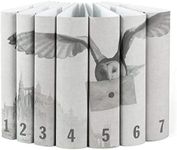 Juniper Books - Harry Potter Series - Castle and Owl - Book Covers for Hardcover Harry Potter Books Set Books NOT Included