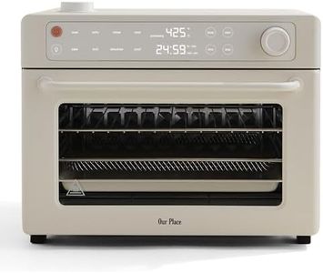 Our Place Large Wonder Oven Pro | 8-in-1 Digital Countertop Oven with Large 32Qt quarts | Non-toxic, Quartz & Stainless Steel | Air Fry, Toast, Roast, Bake, Broil, Reheat & Dehydrate | Cream