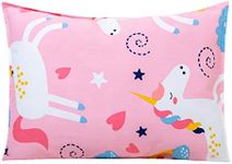 Toddler Pillow with Organic Cotton 