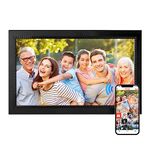 FRAMEO 15.6 Inch Large Digital Photo Frame 32GB Storage Space 1920x1080P FHD IPS Touch Screen ZoYue Smart WiFi Digital Picture Frame Easy Setup Share Your Photos and Videos via Free App Ideal Gifts