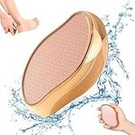 BEZOX 2in1 Nano Glass Foot File for Foot Spa, Home Salon -Highly Effective Callus Remover Wake Up Velvety Feet -High-Density Fine Nano Glass Not Hurt Your Feet, Crystal Foot File for Travel Use