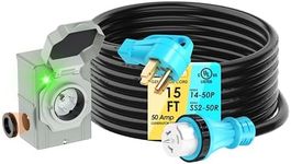 CircleRiver UL Listed 50 Amp 15Feet