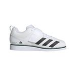 adidas Unisex-Adult Powerlift 5 Weightlifting,White/Black/Collegiate Green,9