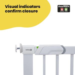 Safety 1st Baby Stair Gate – White Child Safety Barrier