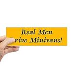 CafePress Real Men Drive Minivans 1