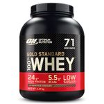 Optimum Nutrition Gold Standard Whey Muscle Building and Recovery Protein Powder With Naturally Occurring Glutamine and Amino Acids, Extreme Milk Chocolate, 71 Servings, 2.27kg, Packaging May Vary