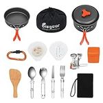 Bisgear 16pcs Camping Cookware Back