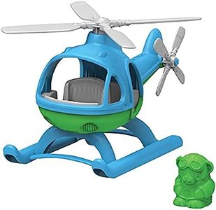 Green Toys HELB-1060 Helicopter, Blue/Green, 9.63 Inch x 6.13 Inch