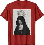 DHAEY Bring Me Horizon-Nun Art T-Shirt (Red,S)