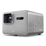 BenQ TK705i 4K HDR Home Entertainment Projector, 3000 ANSI Lumens, Google TV, Netflix, Low Input Lag, Auto Image Adjustment, Optical Zoom, Bluetooth, HDMI 2.1, MEMC, HDR 10+, Quiet Projector, Grey