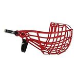 DMAC 200 Muzzle Like Don Pare 110 for large dogs with a narrow head greyhound in Also suitable as a racing muzzle or coursing muzzle (RED)