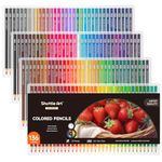 Shuttle Art 136 Colouring Pencils,Coloured Pencils Set for Adult Colouring Books,Doodling,Sketching,Art,School Supplies