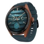 Titan Crest 2.0 Smart Watch for Man & Women, 1.43" AMOLED Display, Silicone Strap, BT Calling, Tailored Activity Tracker, 100+ Sports Modes, Fast Charging, Smart Watches for Women Latest & Men (Teal)