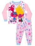 Trolls Pajamas | Troll Girls Pajamas | Poppy Kids Pjs | Pink | 10