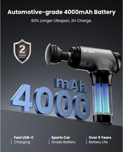 Bob and Brad T2 Pro Massage Gun – Deep Tissue Handheld Massager