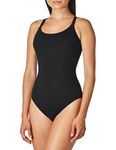 Capezio Women's Double-Strap Camisole Leotard, Black, Medium