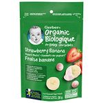 GERBER® Organic Yogurt Melts® Strawberry Banana Toddler Snack, 28 g