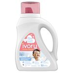 Ivory Snow Baby Laundry Detergent Liquid, Fragrance Free Hypoallergenic Detergent, 1.36 L, 32 Loads