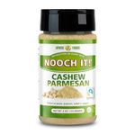 NOOCH IT! Certified Fair Trade Cashew Parmesan 4oz | Vegan Parmesan Cheese ● Tasty Dairy-Free Cheese Alternative (Organic Ingredients, Gluten-Free, Cashew Parm)