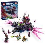 LEGO DREAMZzz 3-in-1 The Never Witch’s Midnight Raven Animal Toy for 9 Plus Year Old Boys & Girls, Rebuild a Fantasy Hut as a House, Spider or Bird Figure, Birthday Gift Idea 71478