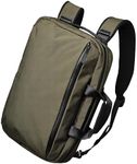 ALPAKA Elements Tech Brief Pro - Versatile Crossbody, Shoulder, Briefcase, and Backpack Laptop Bag - Fits 16-Inch MacBook Pro - Weatherproof Axoflux Army Green 600D Fabric