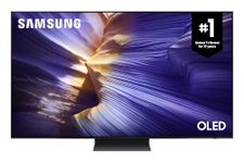 SAMSUNG 55-Inch OLED S90F 4K Smart TV, AI Gen 3 Processor, HDR+, 144Hz, Laser Slim Design, Q-Symphony, AI Game Mode, Game Hub, FreeSync Premium Pro - [QN55S90FAEXZC] [Canada] (2025)