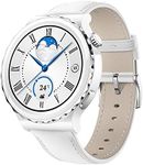 Huawei Watch GT 3 Pro - Smartwatch - 43mm - Ceramic - White Leather Strap