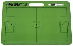 Kwik Goal Kwik Carry Soccer Dry Erase Board, 18" x 25",Green