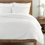 Ray Bedding Duvet Cover 400 Thread Count 100% Egyptain Cotton White King With 2 Pillow Case