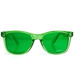 Green Color Therapy Mood Glasses Migraine Glasses Light Therapy Chakra Healing Glasses Chromotherapy Green Colored Lenses