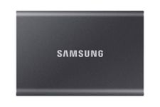 Samsung T7 Portable SSD - 2 TB - USB 3.2 Gen.2 External SSD Titanium Grey (MU-PC2T0T/WW)