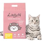Lady N Cat Attract Tofu Litter – Natural Attractant Formula for Litter Box Training, Calming Pheromone for Multi-Cat Homes, Granular Mini-Pellet Shape for Self-Cleaning Box, 9lb