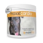 maxxipaws maxxicardio Heart & Cardiovascular Powder Supplement for Dogs, 90g