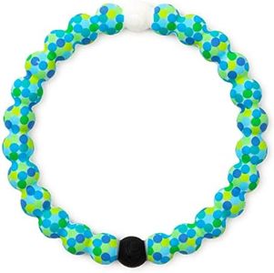 Lokai Silicone Beaded Bracelet for Mental Health Awareness - Silicone Jewelry Fashion Bracelet Slides-On for Comfortable Fit - Mental Health Bracelet for Men, Women & Kids, 7.5"- Extra Large, Silicone