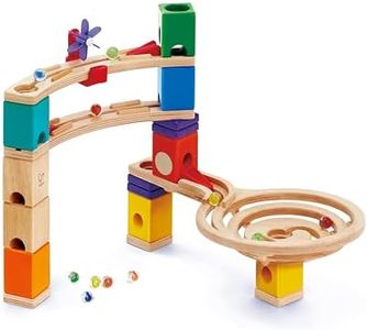 Hape Quadrilla Wooden Race to The Finish Playset Kids/Toddler Activity Toy 4+