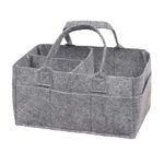 Sammy & Lou Felt Storage Caddy, Gray