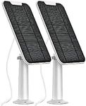 2 Pack 5V/4W Solar Panel Power Supp