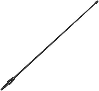 X AUTOHAUX 13 Inch Car Stubby Antenna Radio AM FM Signal Antenna Mast Short Aerial Radio Reception Aerial for Ford for Mustang 1979-2009 Black