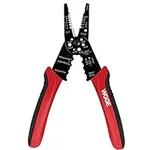 WGGE WG-015 Professional 8-inch Wire Stripper/wire crimping tool, Wire Cutter, Wire Crimper, Cable Stripper, Wiring Tools and Multi-Function Hand Tool.