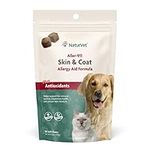 NaturVet – Aller-911 Skin & Coat Allergy Aid Plus Antioxidants – 90 Soft Chews – Supports Immune System, Skin Moisture & Respiratory Health – Enhanced With Omegas, DHA & EPA – For Dogs & Cats