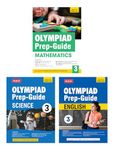 MTG Olympiad Prep-Guide Class-3 Mathematics, Science & English (Set of 3 Books) - Detailed Theory, Self Test with IMO-NSO-IEO Chapterwise Previous Year Question Paper For SOF 2024-25 Exam