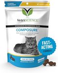 VetriScience Composure, Calming Formula for Cats, 30 Bite-Sized Chews