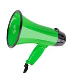 Sugar home Portable Megaphone Bullhorn 20 Watt Power Megaphone Speaker Voice and Siren/Alarm Modes with Volume Control and Strap