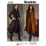 Simplicity Sewing Pattern 8769 Costumes, Coats H5 (6-8-10-12-14)