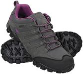 Mountain Warehouse Belfour Womens Waterproof Hiking Shoes Grey Womens Shoe Size 11 US