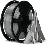 FLASHFORGE Rapid PETG Filament 1.75mm Metallic Silver, Max 600mm/s High Speed Printing, 3D Printer Filament 1kg Spool, Dimensional Accuracy +/- 0.02mm, Fits Most 3D Printers