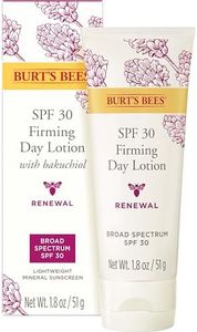 Face Lotion, Burt's Bees Retinol Alternative Facial Moisturizer, Anti-Aging Sunscreen with SPF 30, Firming Day Skin Care, 1.8 Ounce (Packaging May Vary)